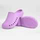 thumbnail image 3 of 1 par de zuecos clásicos para hombres y mujeres | Unisex zapatos cómodos deslizantes cómodos para enfermera zapatos de enfermería Chef Doctor Slipers - Violet 37 38 Violeta 37 38 Macarena Pantuflas de lactancia, 3 of 7