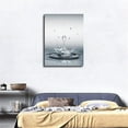 thumbnail image 4 of Heart Drop Splash Bathroom Poster Canvas Picture Printing Wall Art Decoration Posters Aesthetic Living Room Bedroom Home Background Wall Decor (08×10inch-No Framed), 4 of 6