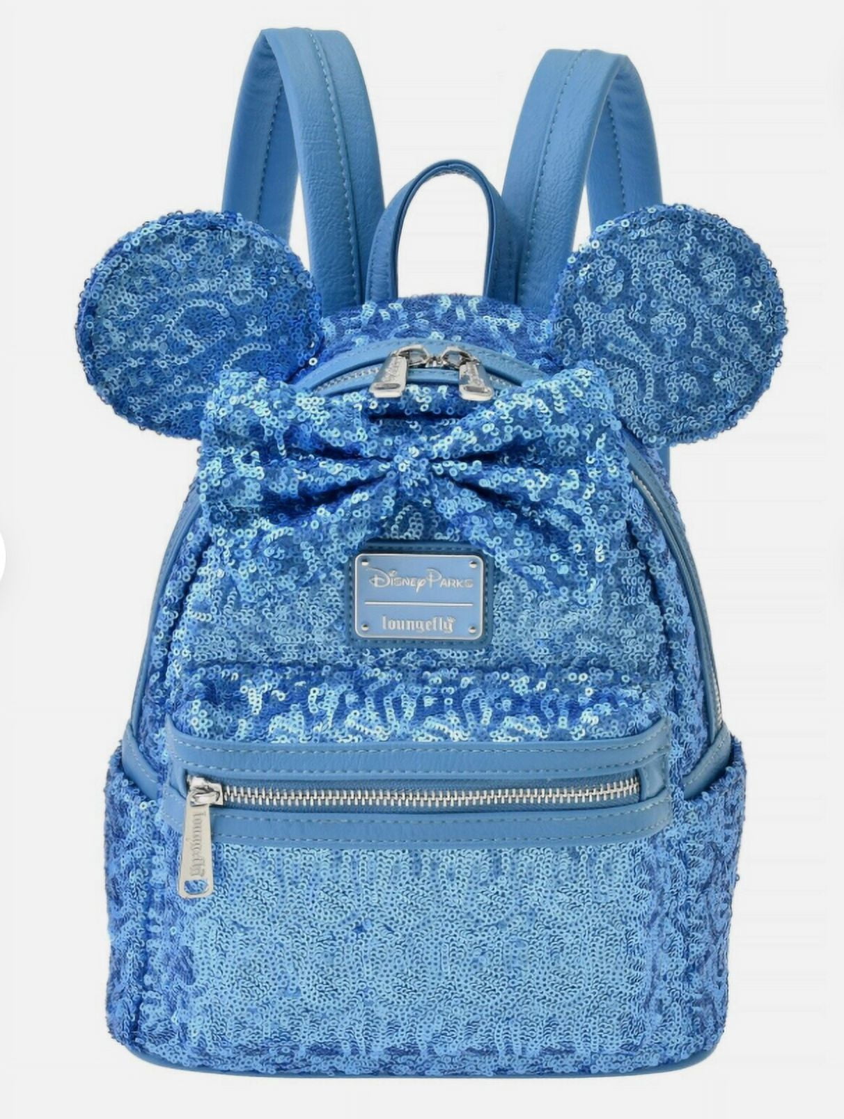 Loungefly Disney Parks Backpack and Wallet Set - Blue DLR - Loungefly Disney Parks Attractions Long Wallet  main image 3