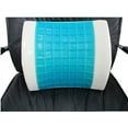 thumbnail image 2 of Bael Wellness Lumbar Support Back Cushion & Pillow. Gel Enhanced Memory Foam with Mesh Cover, 2 of 3