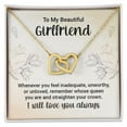 thumbnail image 2 of To My Girlfriend Whenever You Feel Inadequate Inseparable Necklace, 2 of 20