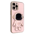 thumbnail image 2 of GROFRY Phone Protective Case Electroplated Cartoon Foldable Shockproof Wear-resistant Camera Protector Multifunctional Astronaut Mobile Phone Cover with Stand for iPhone 14/Pro/Max (Plus)/Pro Max, 2 of 8