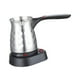 thumbnail image 3 of Cafetera turca eléctrica de acero inoxidable, tetera de 17 oz para exteriores, hogar y bar. Estilo B, 3 of 9