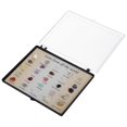 thumbnail image 1 of Rock Collection Box Set Durable Transparent Storage for Specimens, Mini Crystals, Gemstones Display in Geology Education & Home Decor, 1 of 4