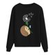 thumbnail image 5 of Sudaderas con estampado de flores de animales a la moda para mujer, jersey informal, camisetas de manga larga Pompotops  gfhjh15257, 5 of 5