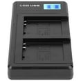 thumbnail image 2 of Black Camera Battery Charger, Battery Charger, LCD Display Overcharge Protection For Camera Battery Photography Laptop Outdoor, 2 of 8