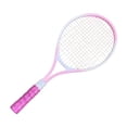 thumbnail image 4 of Maytalsory Tennis Racket Nonslip Grip High Strength Nylon to swing effortlessly with Strings for Park Beach Garden Pink, 4 of 6