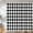 Square Grid Shape, variant on Shape Triangle Shower Curtain for Bathroom Shower Curtain Set with 12 Hooks Waterproof Fabric Bath Curtain for Bathtub Restroom Decor, 72 X 72 in