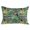 Black, White, Green, variant on Tropical Palm Leaves Throw Pillow Cover 16 x 24 Inch Decorative Pillow Cover Birds Pineapple Black Striped Lumbar Pillowcase Seasonal Rectangle Cushion Case for Couch Sofa Bed Living Room