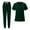 Dark green, variant on Medical Women Scrubs Sets Hospital Surgery Dental Clinic Beauty Spa Salon Lab Workwear Clothes