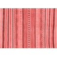 thumbnail image 1 of Ahgly Company Machine Washable Indoor Rectangle Abstract Red Modern Area Rugs, 8' x 10', 1 of 4
