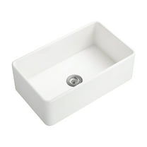 Inch White Farmhouse Sink Deep Apron Sink Undermount Farmhouse Kitchen Sink Single Farm Sink