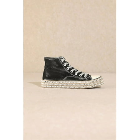 

D-Chantel High Top Stud Sneakers