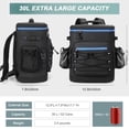 thumbnail image 2 of Mochila Nevera YOUNGOA 30L Aislada Impermeable y Antiderrames, 2 of 7