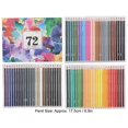 thumbnail image 3 of Ensemble de 72 crayons de couleur à l'huile pour adultes, artistes, coloriage, dessin, croquis, ombrage, fournitures artistiques, 3 of 4