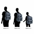 thumbnail image 7 of adidas Originals Trefoil 2.0 Backpack, Jersey Onix Grey, One Size, 7 of 7