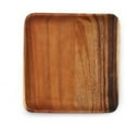 thumbnail image 1 of Solid Wood Serving Tray Tea Plate Fruit Vegetable Platter Bread Dessert Cake Pan, 1 of 9