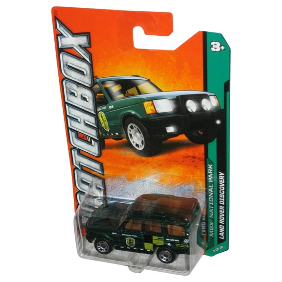 Matchbox MBX National Park (2011) Green Land Rover Discovery Toy Car 115/120