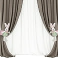 thumbnail image 6 of TOPRenddon Easter Bunny Curtain Holdbacks, Rabbit Raccoon Curtain Tiebacks, Cartoon Doll Window Curtain Hook, Magnet Curtain Buckle Easter Curtain Tie Back for Home Baby Room Window Decoration, 6 of 6