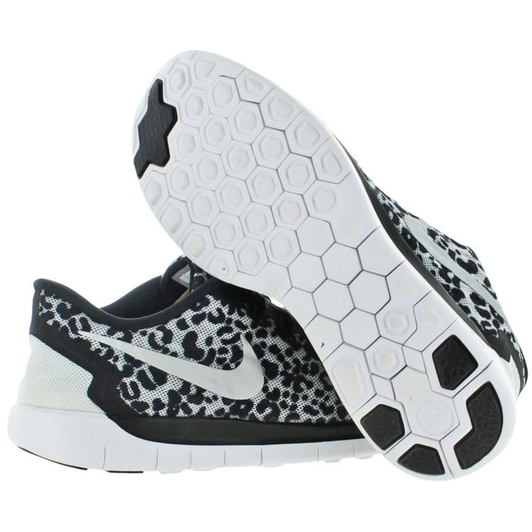 Nike Free 5.0 Girl's School Kids Running Shoes Leopard - Walmart.com