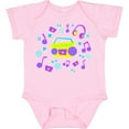 thumbnail image 3 of Inktastic '80s Boom Box music Boys or Girls Baby Bodysuit, 3 of 5
