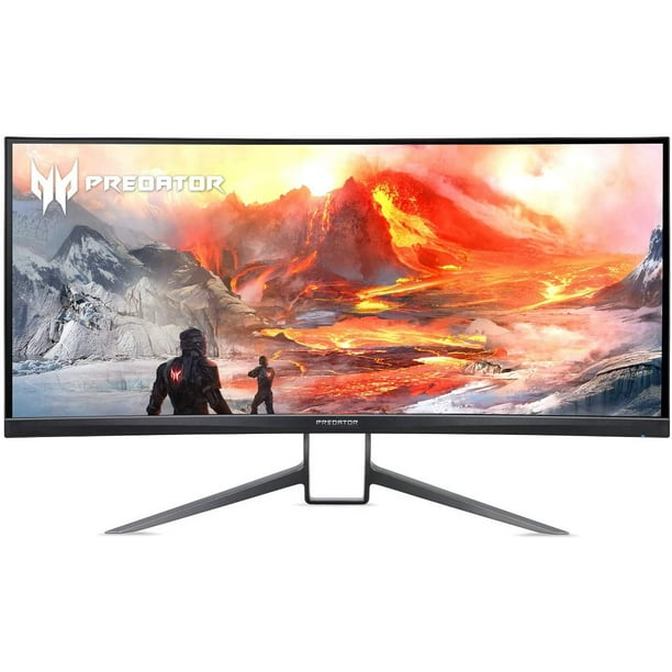 Acer Predator X35 Bmiphzx 1800r Curved 35 Ultrawide Qhd Gaming Monitor With Nvidia G Sync Ultimate Quantum Dot 0hz Vesa Certified Displayhdr 1000 Display Port Hdmi Port Walmart Com Walmart Com
