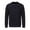 Mens Shirts Navy, variant on Crewneck Sweatshirts for Men Long Sleeve T Shirts Mens Casual Solid Color Textured Pullover Heavy Weight Relaxed Workout Sweatshirt Tops