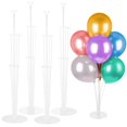 thumbnail image 1 of Kit de soporte para globos Voircoloria con base y palos (4 juegos), 1 of 8