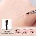 thumbnail image 2 of Brocha para cejas KINGMAS Professional de doble ángulo con bobina negra, 2 of 7