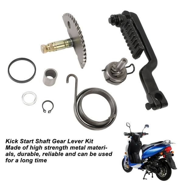 Kit Démarreur GY6 Complet – Levier, Griffe, Ressort, Axe – Compatible Scooter 4T 50cc 125cc 139QMB