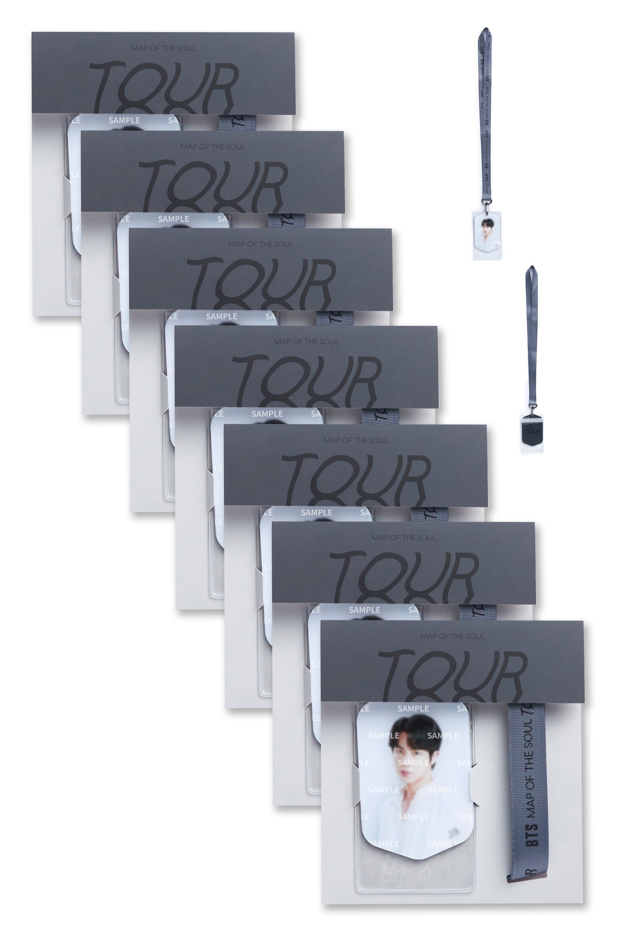 BTS map of the soul tour 8点セット BTS Map of The Soul Tour Official Mini Photo Card - Jungkook