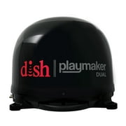 Winegard DISH Playmaker Dual Portable Automatic Satellite Antenna, dual output, black dome