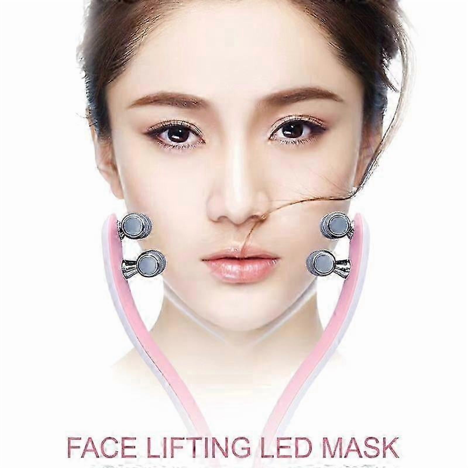 Face Lifting Roller Facial Massager Y Shape Lifting Facial Massager Chin Lift Up Wrinkles Removal Tightening Home Use Beauty Instrument Skin Care Toolpink