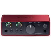Focusrite Scarlett Solo Studio 4th Gen USB Audio Interface w/Accessories Bundle