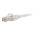 thumbnail image 3 of C2G 2ft Cat6 Ethernet Cable - Snagless Shielded (STP) - White - Patch cable - RJ-45 (M) to RJ-45 (M) - 2 ft - screened shielded twisted pair (SSTP) - CAT 6 - molded, snagless, stranded - white, 3 of 5