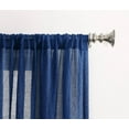 thumbnail image 4 of No. 918 Vida Semi-Sheer Rod Pocket Single Curtain Panel, 50" x 108", 4 of 8