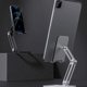 thumbnail image 2 of Cell Phone Stand Multi Angle Foldable Phone Stand for Desk for Case Friendly Phone Holder for 5-14' Smartphone Tablet Silver, 2 of 4