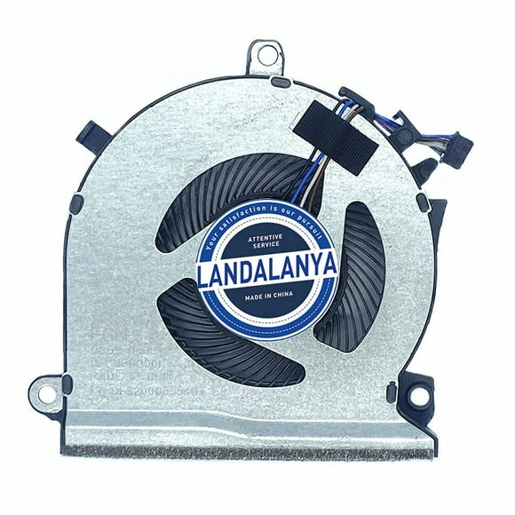 Landalanya Replacement CPU or GPU Fan for HP Pavilion Gaming 15-EC Series Cooling Fan 15-EC0013D Service PN: L77560-001