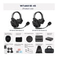 thumbnail image 2 of Saramonic WiTalk9 SE-4S 4-Person Full-Duplex Wireless Intercom System (2.4 GHz), 2 of 4