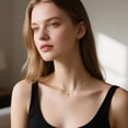 thumbnail image 3 of YAFEINI 14K Real Gold Hummingbird Necklace with Birthstone for Women Solid Yellow Gold Bird Pendant for Christmas Cute Animal Jewelry Birthday Gifts for Wife Mom(5), 3 of 5