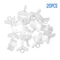 thumbnail image 1 of 20 Pack Fishing Trident Hook Protector Fish Hook Safety Cover Fish Hook Cap, 1 of 8
