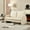 Beige, variant on Space-saving Sherpa loveseat | Appropriate for multiple room types | Allows easy getting up after relaxation