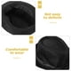 thumbnail image 3 of Niños Fedora Hats Gentleman Kids Dancing Performance Cap Hat para Head Girth de 56-58cm (Negro), 3 of 5