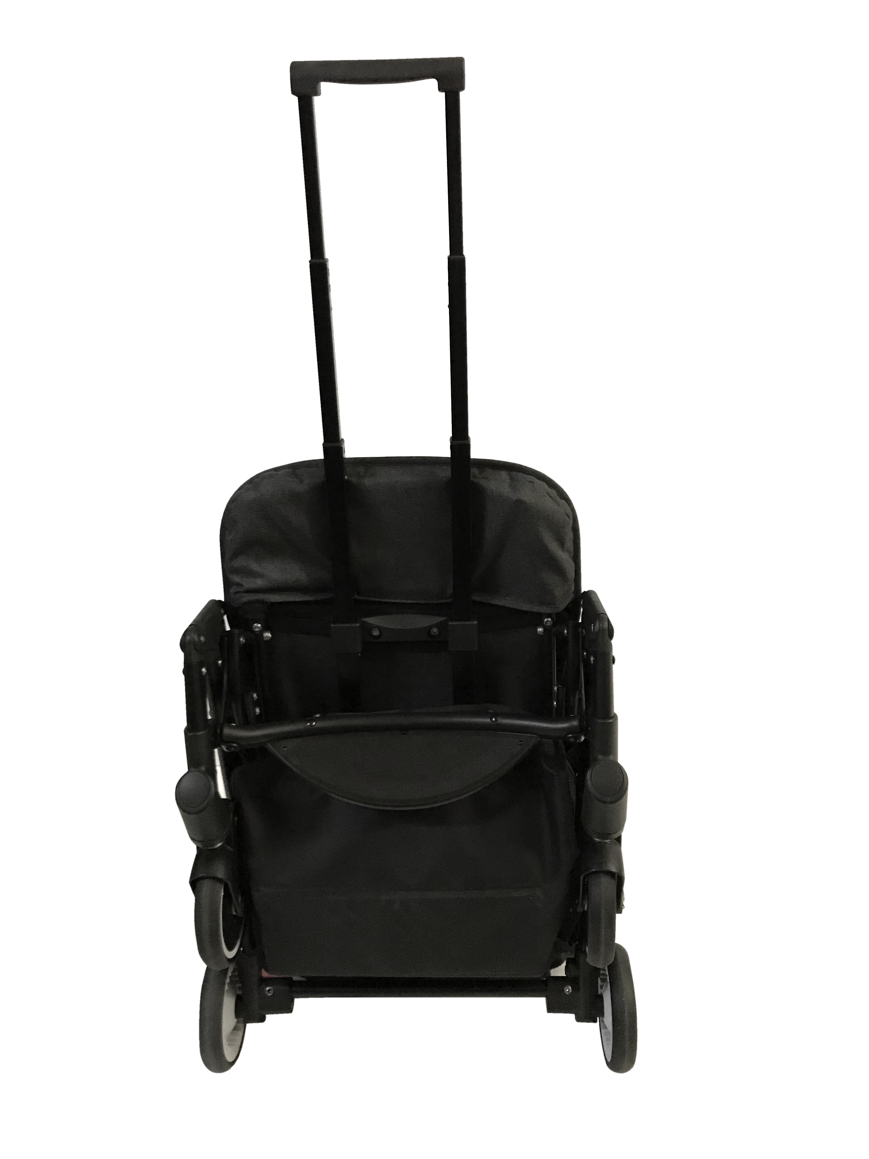 Babyroues Roll Go Stroller Black Black Frame