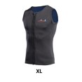 thumbnail image 4 of Eigraketly Traje de baño para hombre, deportes acuáticos, transpirable, respetuoso con la piel, traje de buceo de 2mm, camiseta sin mangas, Deportes acuáticos Negro SG, 4 of 6