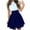 Navy, variant on LYXSSBYX Women High Waist A-line Skirt Hot Sale Clearance Women Fashion High Waist Tutu Multicolor Pleated Solid Short Skirt