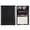Black, variant on Wonderpool A5 PU Leather Clipboard Partfolio Notepad Forms Holders Document Case - Interview Planner Meeting Writing Padfolio File for Office Travel School Hotel Hospital (A5,Blue)