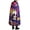 Multicolour, variant on FASHOFT Adult Skull Cape Halloween Costumes Skeleton Print Cloak Stage Performance Cosplay Outfit Masquerade Party Dress Up Halloween Costume One Size