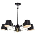 thumbnail image 2 of 60/7385 Nuvo Lighting Baxter - 5 Light Chandelier In Impressionable Style-7 Inches Tall and 28 Inches Wide     -Traditional Installation, 2 of 5