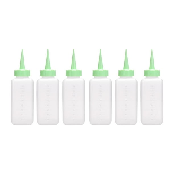 Botellas de tinte profesionales Botella para teñir el cabello con gradación Peluquería Estilismo Pequeño